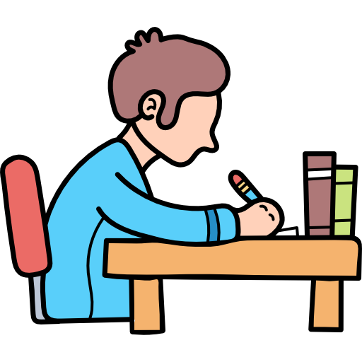 studying